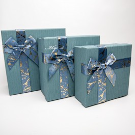 Коробка подарункова 3 шт. 6-5613 Коробка подарункова 3 шт. 6-5613