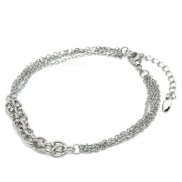 Браслет XUPING Silver (18 + 3 х 0.5 см.) 206532