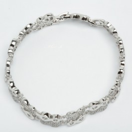 Браслет XUPING Silver (18.5 + 2.1 х 1 см.) 206050