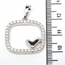 Кулони XUPING Silver (Ø 2 см.) 206564