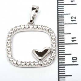 Кулони XUPING Silver (Ø 2 см.) 206564