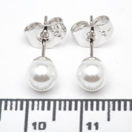 Сережки XUPING Silver "Ø 0.6 см." 206772