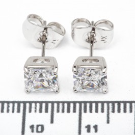 Сережки XUPING Silver "Ø 0.7 см." 206769