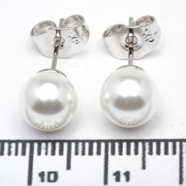 Сережки XUPING Silver "Ø 0.8 см." 206768