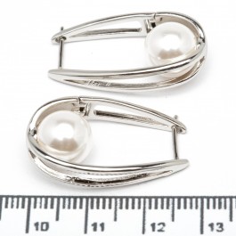 Сережки XUPING Silver "Ø 2.7 х 0.7 см." 206765