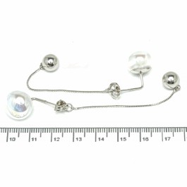 Сережки XUPING Silver "Ø 1.3 х 8.5 см." 206763