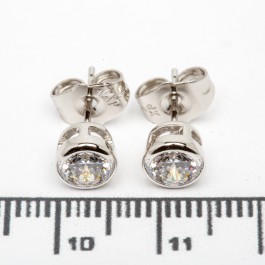 Сережки XUPING Silver (Ø 0.6 см.) 206748