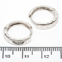 Сережки XUPING Silver (Ø 1.5 х 0.3 см.) 206740