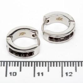 Сережки XUPING Silver (Ø 1.3 х 0.4 см.) 206739