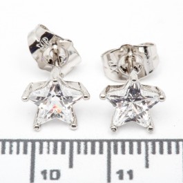 Сережки XUPING Silver (Ø 0.8 см.) 206704