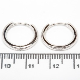 Сережки XUPING Silver (Ø 1.4 х 0.2 см.) 206698
