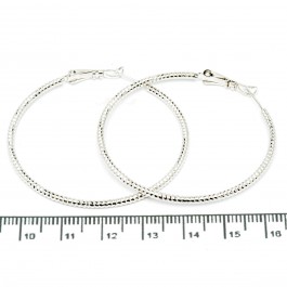 Сережки XUPING Silver (Ø 4.5 х 0.2 см.) 206684