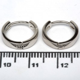 Сережки XUPING Silver "Ø 1.4 х 0.3 см." 206477