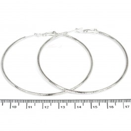Сережки XUPING Silver "Ø 6 см." 206313