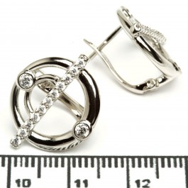 Сережки XUPING Silver "Ø 2 см."206206