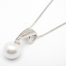 Цепочка з кулоном XUPING Silver (44 х 0.15 см.) 206809 Цепочка з кулоном XUPING Silver (44 х 0.15 см.) 206809