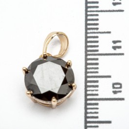 Кулони XUPING Gold "чорний" (Ø 1 см.) 515465 Кулони XUPING Gold "чорний" (Ø 1 см.) 515465