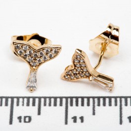Сережки XUPING Gold "Ø 1 см." 515663 Сережки XUPING Gold "Ø 1 см." 515663