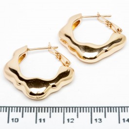 Сережки XUPING Gold "Ø 2.5 х 0.5 см." 515657 Сережки XUPING Gold "Ø 2.5 х 0.5 см." 515657