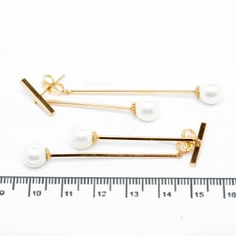 Сережки XUPING Gold "д. 5.5 см." 515645 Сережки XUPING Gold "д. 5.5 см." 515645