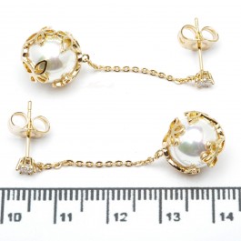 Сережки XUPING Gold (д. 4 см.) 515576 Сережки XUPING Gold (д. 4 см.) 515576
