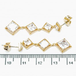 Сережки XUPING Gold (д. 4.2 см.) 515574 Сережки XUPING Gold (д. 4.2 см.) 515574