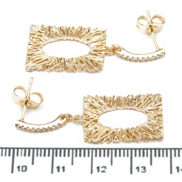 Сережки XUPING Gold 515548