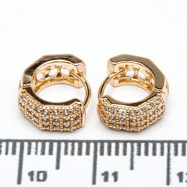 Сережки XUPING Gold (Ø 1 х 0.5 см.) 515445