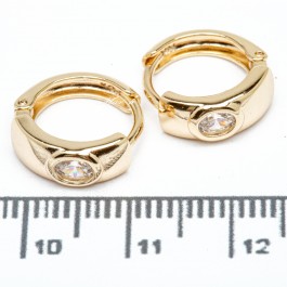 Сережки XUPING Gold (Ø 1.1 см.) 515444
