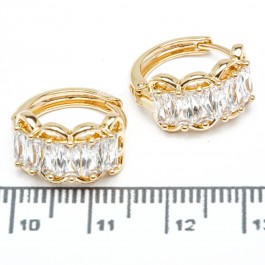 Сережки XUPING Gold (Ø 1.5 х 0.9 см.) 515437