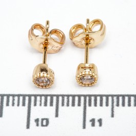 Сережки XUPING Gold (Ø 0.4 см.) 515429