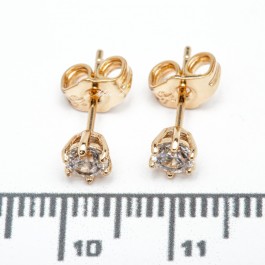 Сережки XUPING Gold (Ø 0.4 см.) 515428