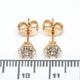 Сережки XUPING Gold (Ø 0.5 см.) 515427