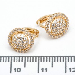 Сережки XUPING Gold (Ø 1 см.) 515423