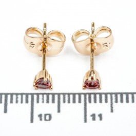 Сережки XUPING Gold "червоний" (Ø 0.3 см.) 515383 Сережки XUPING Gold "червоний" (Ø 0.3 см.) 515383