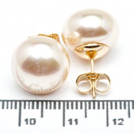 Сережки XUPING Gold "пудровий" (Ø 1.3 см.) 515378 Сережки XUPING Gold "пудровий" (Ø 1.3 см.) 515378