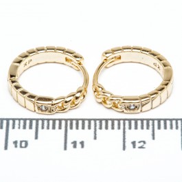 Сережки XUPING Gold (Ø 1.5 см.) 515373 Сережки XUPING Gold (Ø 1.5 см.) 515373