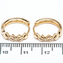 Сережки XUPING Gold (Ø 1.5 см.) 515372 Сережки XUPING Gold (Ø 1.5 см.) 515372