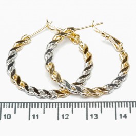 Сережки XUPING Gold (Ø 3 см.) 515370 Сережки XUPING Gold (Ø 3 см.) 515370