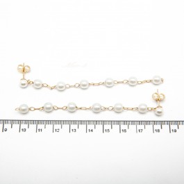 Сережки XUPING Gold (д. 9 х 0.5 см.) 515360 Сережки XUPING Gold (д. 9 х 0.5 см.) 515360