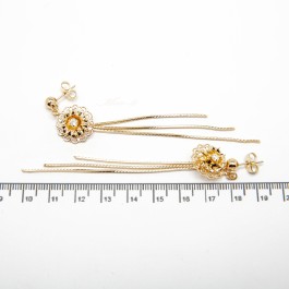 Сережки XUPING Gold (д. 9 см.) 515359 Сережки XUPING Gold (д. 9 см.) 515359