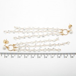 Сережки XUPING Gold (д. 11 см.) 515355 Сережки XUPING Gold (д. 11 см.) 515355