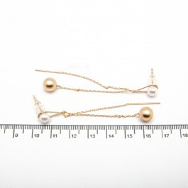 Сережки XUPING Gold (д. 7 см.) 515351 Сережки XUPING Gold (д. 7 см.) 515351