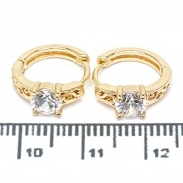 Сережки XUPING Gold "Ø 1.3 см." 515334