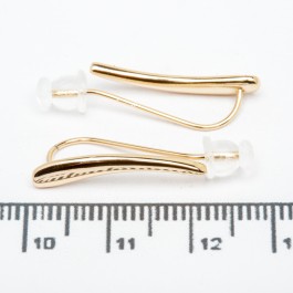 Сережки XUPING Gold "Ø 2.2 х 0.2 см." 515315