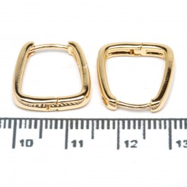 Сережки XUPING Gold "Ø 1.6 х 1.3 х 0.2 см." 515313