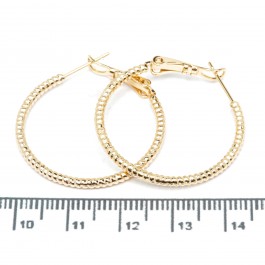 Сережки XUPING Gold "Ø 3 х 0.2 см." 515304 Сережки XUPING Gold "Ø 3 х 0.2 см." 515304
