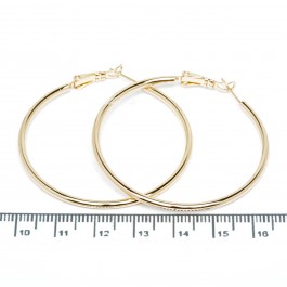 Сережки XUPING Gold "Ø 4.5 х 0.2 см." 515303 Сережки XUPING Gold "Ø 4.5 х 0.2 см." 515303