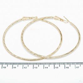 Сережки XUPING Gold "Ø 6 х 0.2 см." 515302 Сережки XUPING Gold "Ø 6 х 0.2 см." 515302