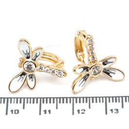 Сережки XUPING Gold "біло-чорний" 515298 Сережки XUPING Gold "біло-чорний" 515298